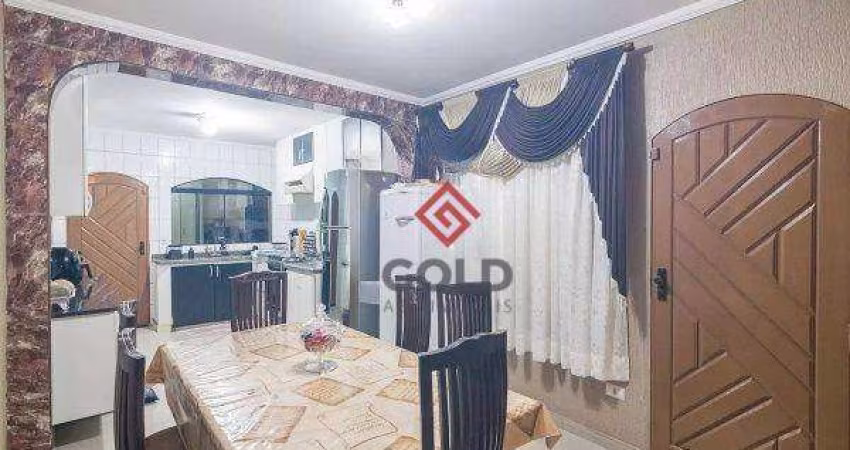 Sobrado com 4 dormitórios, 260 m² - venda por R$ 750.000,00 ou aluguel por R$ 4.609,00/mês - Jardim Itapoan - Santo André/SP