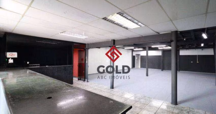 Galpão para alugar, 450 m² por R$ 8.117,00/mês - Jardim Santo Alberto - Santo André/SP