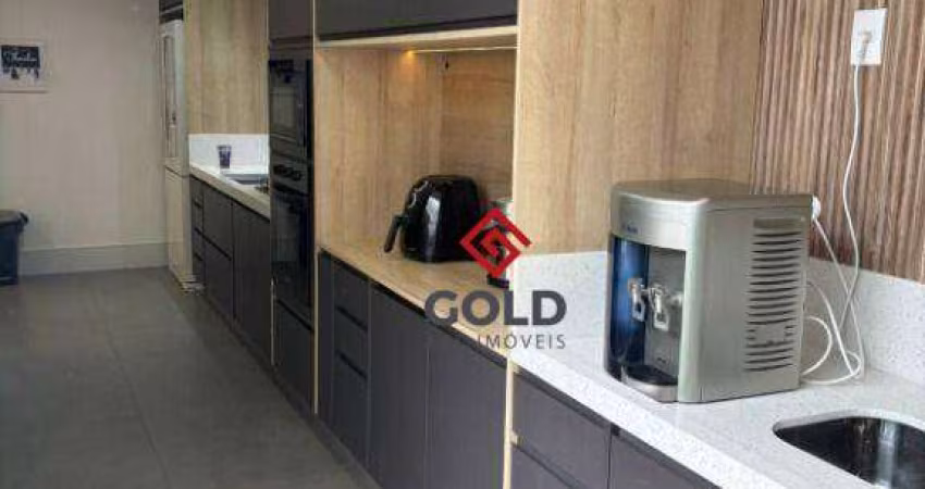 Sobrado com 3 dormitórios para alugar, 156 m² por R$ 7.073,08/mês - Vila Metalúrgica - Santo André/SP