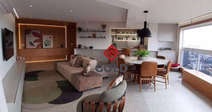 Apartamento com 3 dormitórios à venda, 160 m² por R$ 2.200.000,00 - Vila Guiomar - Santo André/SP