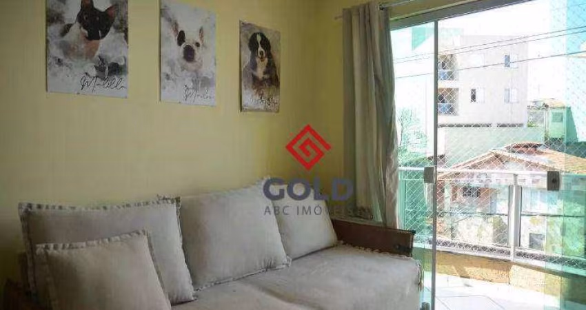 Cobertura com 3 dormitórios à venda, 154 m² por R$ 600.000,00 - Parque das Nações - Santo André/SP