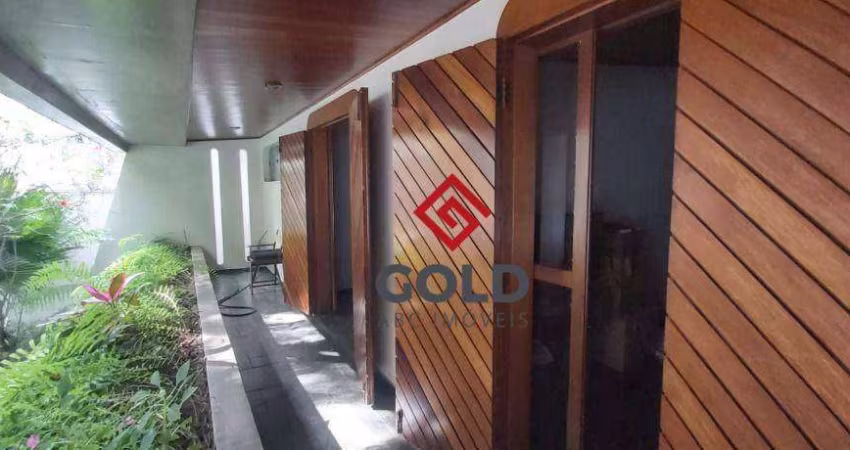 Casa com 3 dormitórios para alugar, 218 m² por R$ 15.000,00/mês - Vila Assunção - Santo André/SP