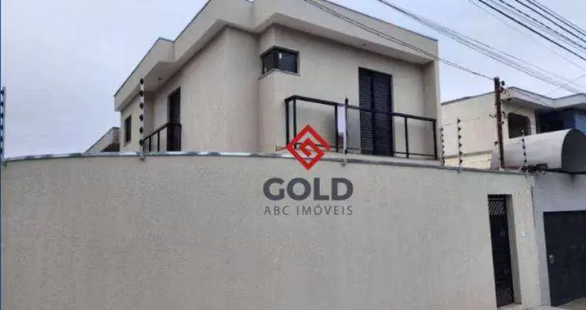 Sobrado com 3 dormitórios à venda, 98 m² por R$ 930.000,00 - Campestre - Santo André/SP