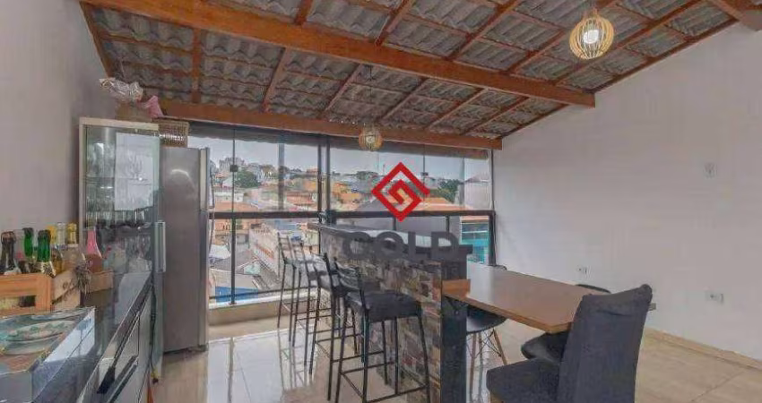 Cobertura com 2 dormitórios à venda, 90 m² por R$ 498.000,00 - Parque Capuava - Santo André/SP