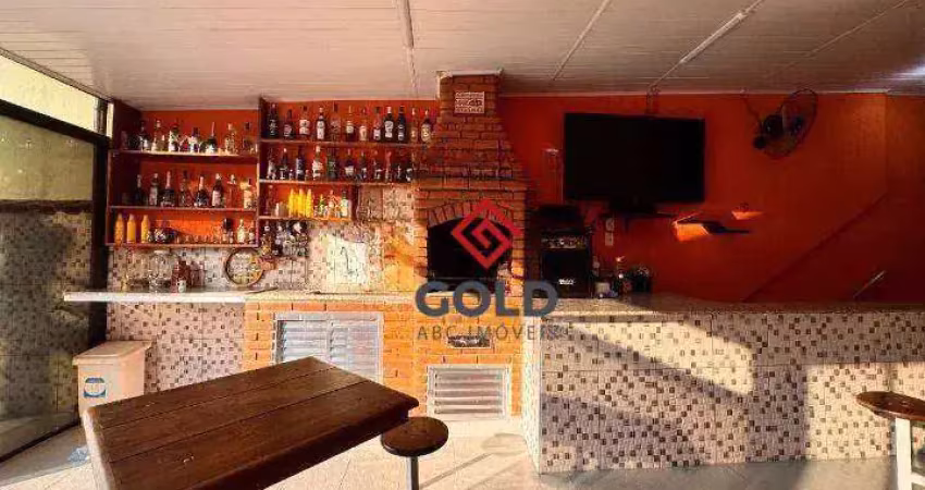 Sobrado com 3 dormitórios à venda, 325 m² por r$ 800.000,00 - vila progresso - santo andré/sp