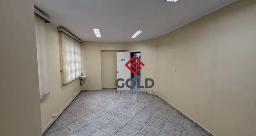 Sala para alugar, 22 m² por r$ 2.700,00/mês - centro - santo andré/sp