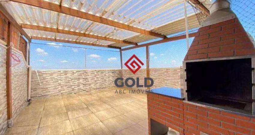 Cobertura com 2 dormitórios à venda, 100 m² por R$ 450.000,00 - Parque Capuava - Santo André/SP