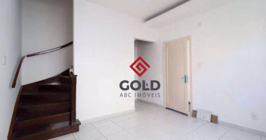 Sobrado com 2 dormitórios para alugar, 80 m² por R$ 2.625,00/mês - Vila Santa Teresa - Santo André/SP