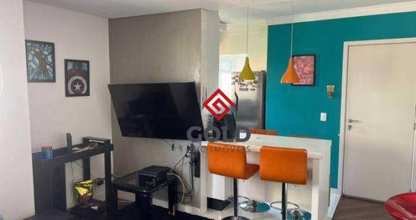 Apartamento com 2 dormitórios, 65 m² - venda por R$ 442.000,00 ou aluguel por R$ 3.270,00/mês - Vila Alpina - Santo André/SP
