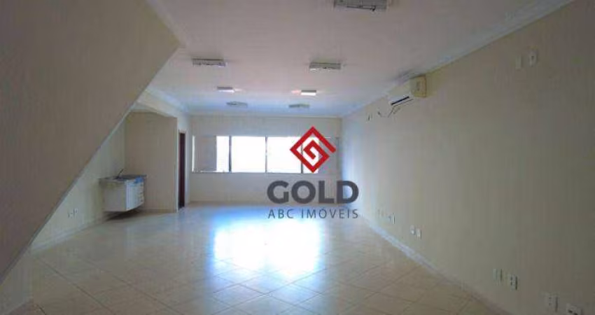 Sala para alugar, 80 m² por R$ 4.120,00/mês - Jardim - Santo André/SP