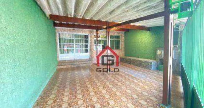 Sobrado com 3 dormitórios para alugar, 216 m² por R$ 3.664,00/mês - Vila São Pedro - Santo André/SP