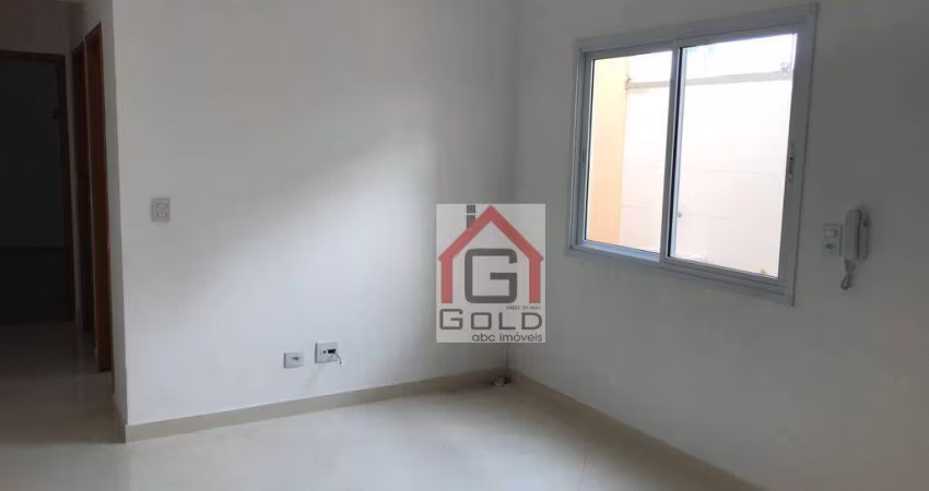 Apartamento com 2 dormitórios para alugar, 54 m² por R$ 1.520,00/mês - Parque Oratório - Santo André/SP