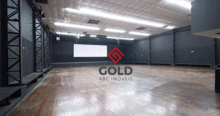 Galpão para alugar, 1556 m² por R$ 29.400,00/mês - Campestre - Santo André/SP