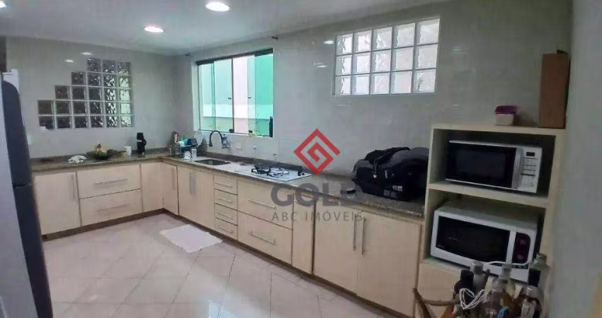 Sobrado, 110 m² - venda por R$ 700.000,00 ou aluguel por R$ 2.283,00/mês - Jardim das Maravilhas - Santo André/SP