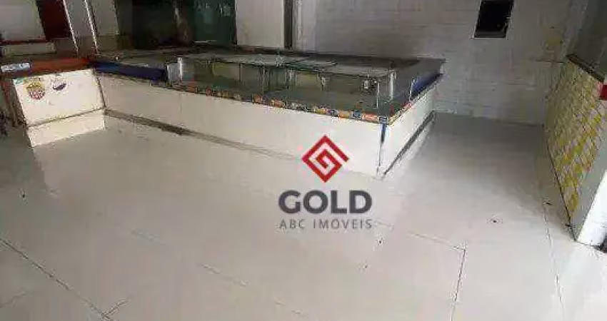 Salão, 201 m² - venda por r$ 515.000,00 ou aluguel por r$ 4.390,00/mês - jardim marek - santo andré/sp