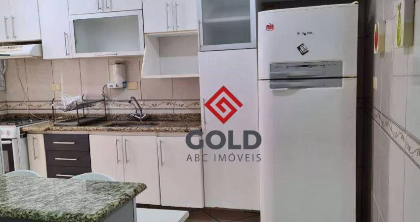 Apartamento com 2 dormitórios, 75 m² - venda por R$ 430.000,00 ou aluguel por R$ 2.683,00/mês - Vila Curuçá - Santo André/SP