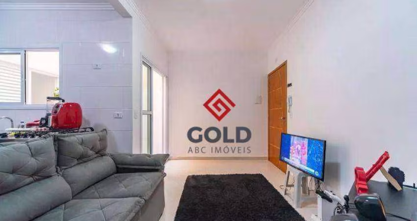 Apartamento com 2 dormitórios para alugar, 50 m² por R$ 1.930/mês - Jardim Las Vegas - Santo André/SP