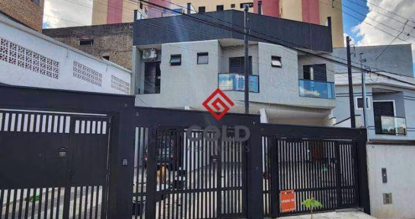 Sobrado com 3 dormitórios à venda, 81 m² por R$ 850.000,00 - Vila Curuçá - Santo André/SP