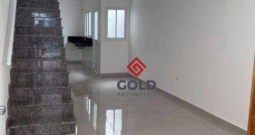 Sobrado com 3 dormitórios à venda, 102 m² por R$ 650.000,00 - Vila Eldízia - Santo André/SP