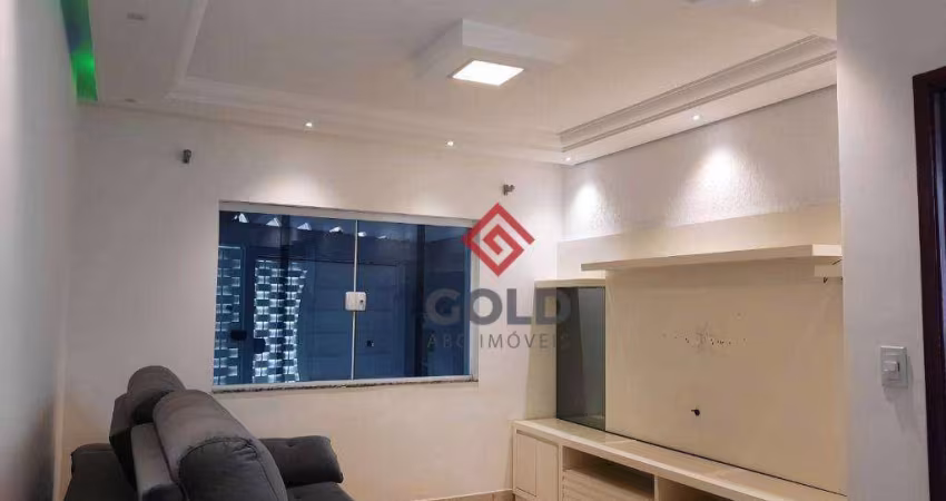 Casa com 2 dormitórios, 162 m² - venda por R$ 720.000,00 ou aluguel por R$ 3.957,63/mês - Parque Oratório - Santo André/SP