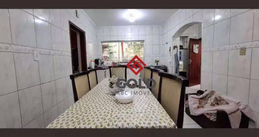Sobrado com 3 dormitórios à venda, 110 m² por R$ 610.000,00 - Vila Alzira - Santo André/SP