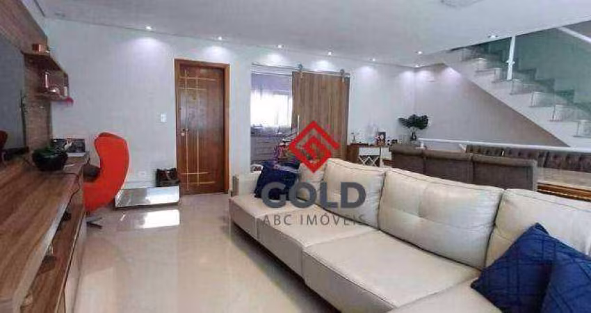 Sobrado com 3 dormitórios à venda, 128 m² por R$ 1.500.000,00 - Vila Assunção - Santo André/SP