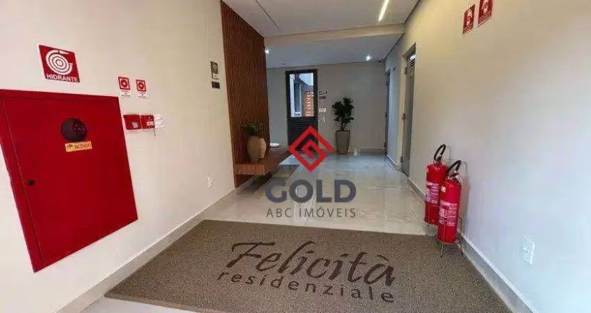 Apartamento com 2 dormitórios para alugar, 59 m² por r$ 2.828,04/mês - vila são pedro - santo andré/sp