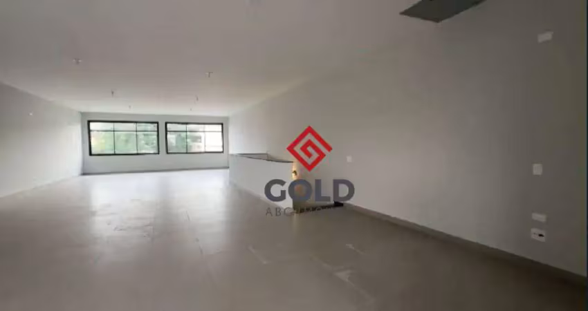 Salão para alugar, 160 m² por r$ 11.150,00/mês - jardim santo alberto - santo andré/sp