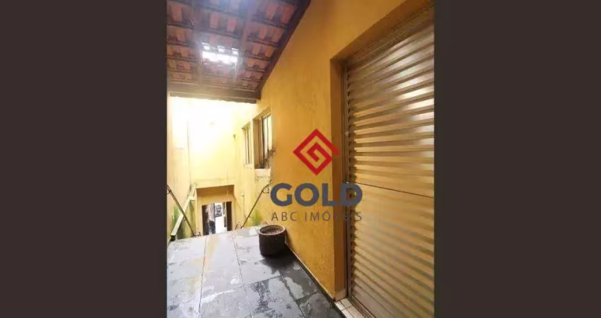 Casa com 1 dormitório para alugar, 60 m² por r$ 2.105,00/mês - parque erasmo assunção - santo andré/sp