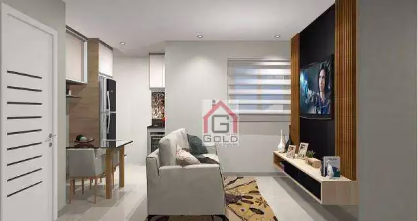 Apartamento com 3 dormitórios à venda, 76 m² por R$ 540.000,00 - Vila Curuçá - Santo André/SP