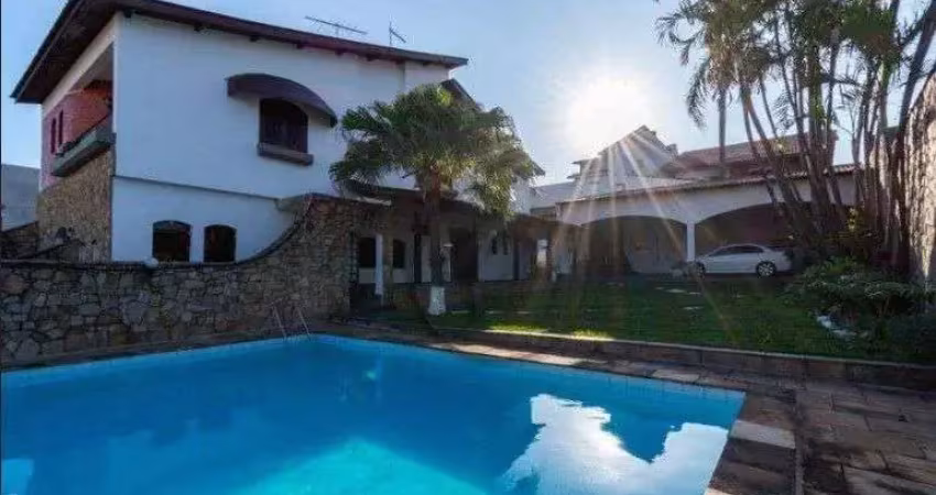 Sobrado com 3 dormitórios, 448 m² - venda por R$ 2.700.000,00 ou aluguel por R$ 7.708,00/mês - Vila Camilópolis - Santo André/SP