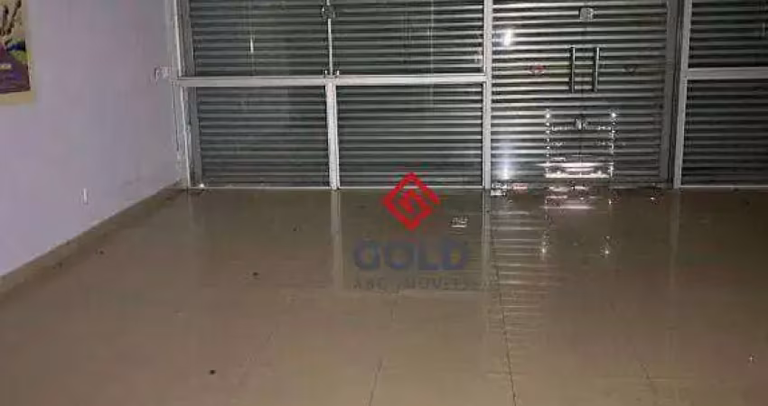 Salão para alugar, 270 m² por r$ 10.000,00/mês - parque das nações - santo andré/sp