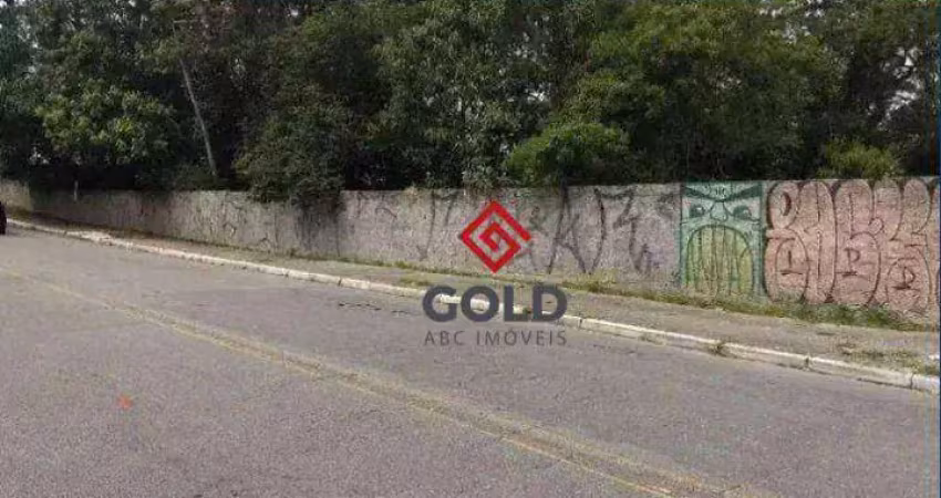 Terreno à venda, 2107 m² por r$ 300.000,00 - jardim tupã - são bernardo do campo/sp