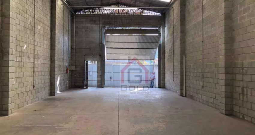 Galpão para alugar, 200 m² por r$ 8.310,00/mês - santa teresinha - santo andré/sp