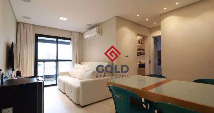Apartamento com 2 dormitórios à venda, 60 m² por r$ 550.000,00 - parque das nações - santo andré/sp