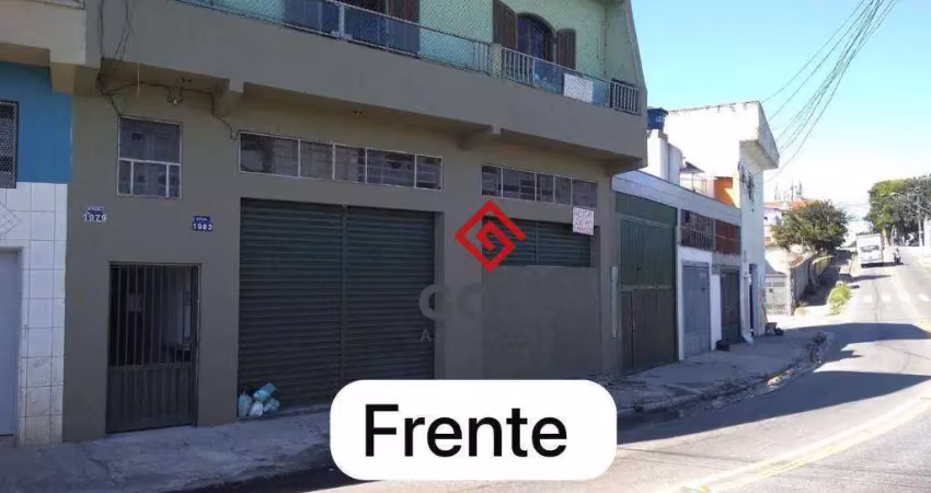 Salão para alugar, 200 m² por r$ 5.629,80/mês - vila humaitá - santo andré/sp