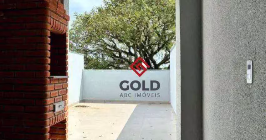 Cobertura com 2 dormitórios à venda, 86 m² por r$ 380.000,00 - utinga - santo andré/sp
