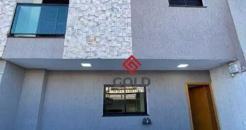Sobrado com 2 dormitórios à venda, 120 m² por r$ 589.000 - vila pires - santo andré/sp