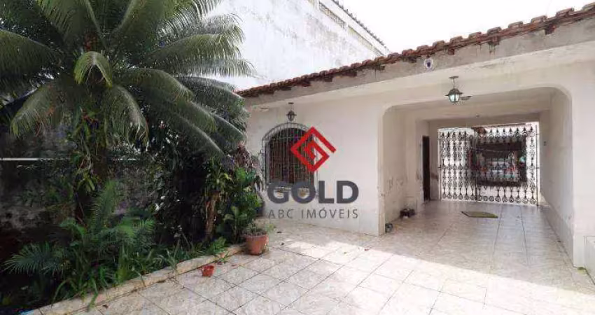 Casa com 4 dormitórios à venda, 199 m² por r$ 650.000,00 - vila metalúrgica - santo andré/sp