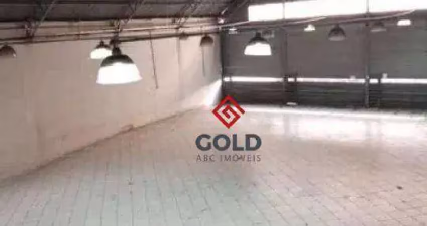 Galpão para alugar, 700 m² por r$ 20.600,00/mês - vila pires - santo andré/sp