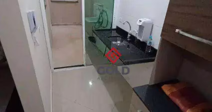 Apartamento com 2 dormitórios à venda, 48 m² por r$ 340.000,00 - jardim paraíso - santo andré/sp