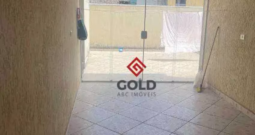 Cobertura com 2 dormitórios à venda, 90 m² por r$ 350.000,00 - parque oratório - santo andré/sp
