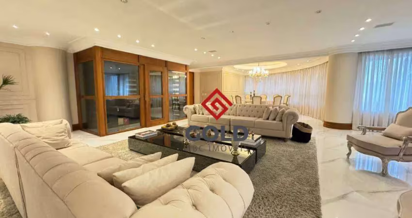 Apartamento com 3 dormitórios à venda, 385 m² por r$ 4.200.000,00 - jardim - santo andré/sp