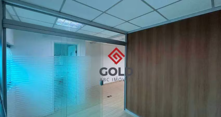 Sala para alugar, 60 m² por r$ 3.380/mês - vila bocaina - mauá/sp