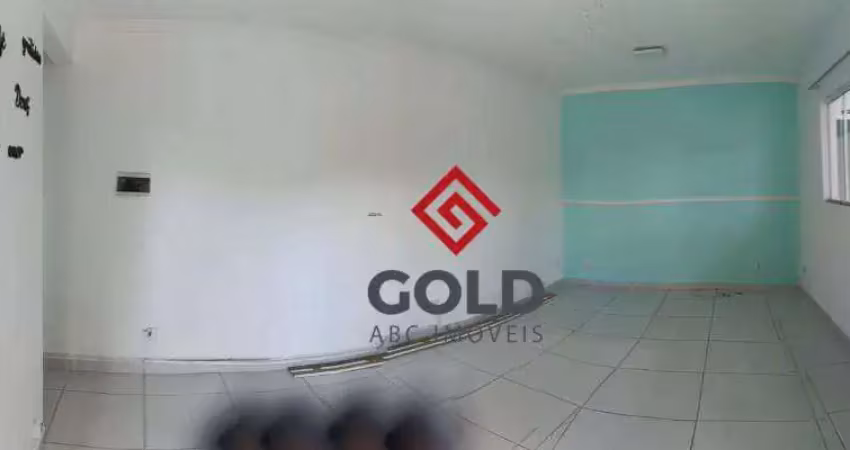 Sala para alugar, 50 m² por r$ 920,00/mês - vila assunção - santo andré/sp