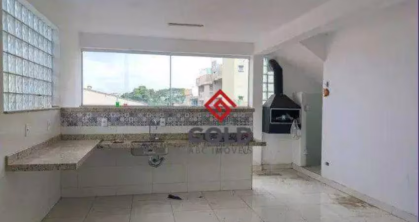 Salão para alugar, 240 m² por r$ 3.700,00/mês - vila assunção - santo andré/sp