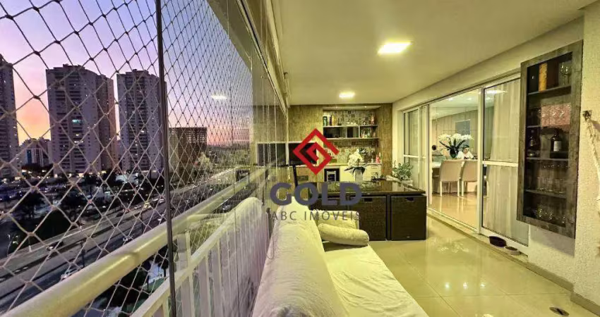 Apartamento, 155 m² - venda por r$ 1.870.000,00 ou aluguel por r$ 9.960,00/mês - centro - são bernardo do campo/sp