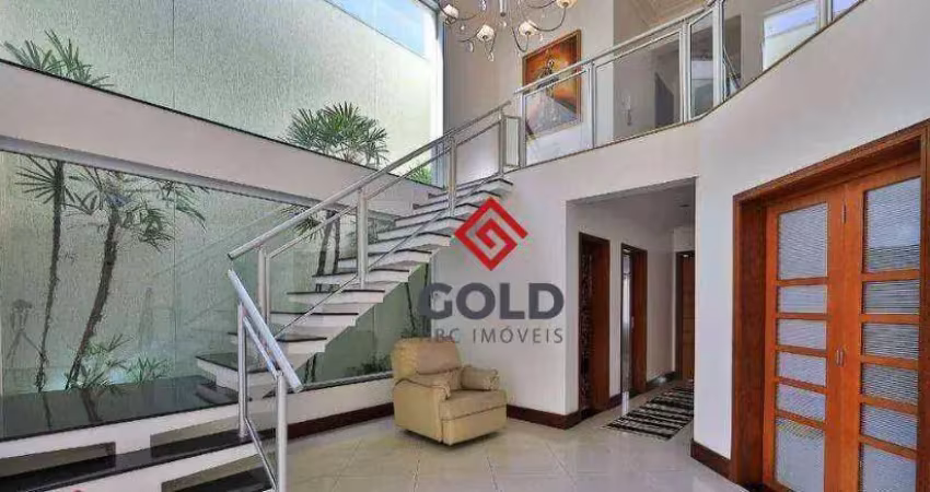 Sobrado com 3 dormitórios, 329 m² - venda por r$ 2.949.000,00 ou aluguel por r$ 17.190,00/mês - jardim - santo andré/sp