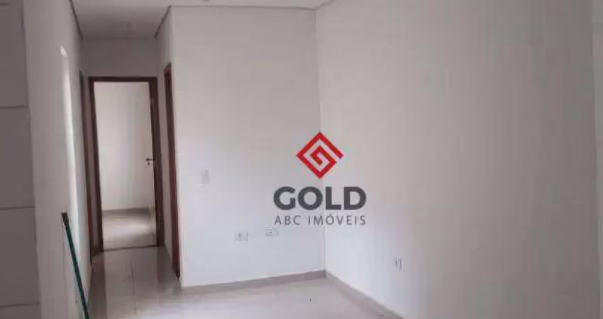 Apartamento com 2 dormitórios, 41 m² - venda por r$ 320.000,00 ou aluguel por r$ 2.200,01/mês - vila linda - santo andré/sp