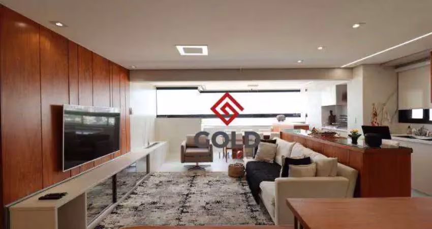 Apartamento com 3 dormitórios à venda, 125 m² por r$ 2.500.000,00 - vila santa teresa - santo andré/sp